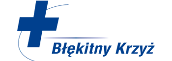 Logo Błękitny krzyż